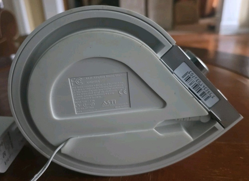 Adaptive Sound Technologies ASM1005 "Sound + Sleep SE" Machine, Tested & Working