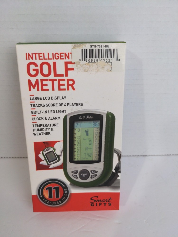 INTELLIGENT GOLF METER 11 Functions Keeps Score For 4 Golfers