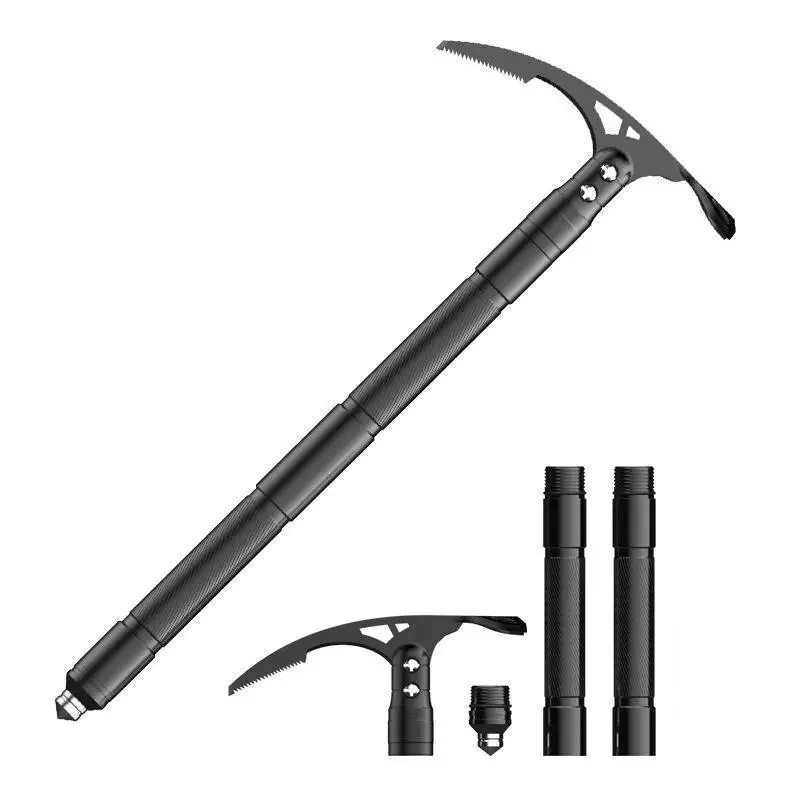 Winter Snowshoeing Mountain Climbing Hiking Ice Pick Axe Multi Function Tool Aid