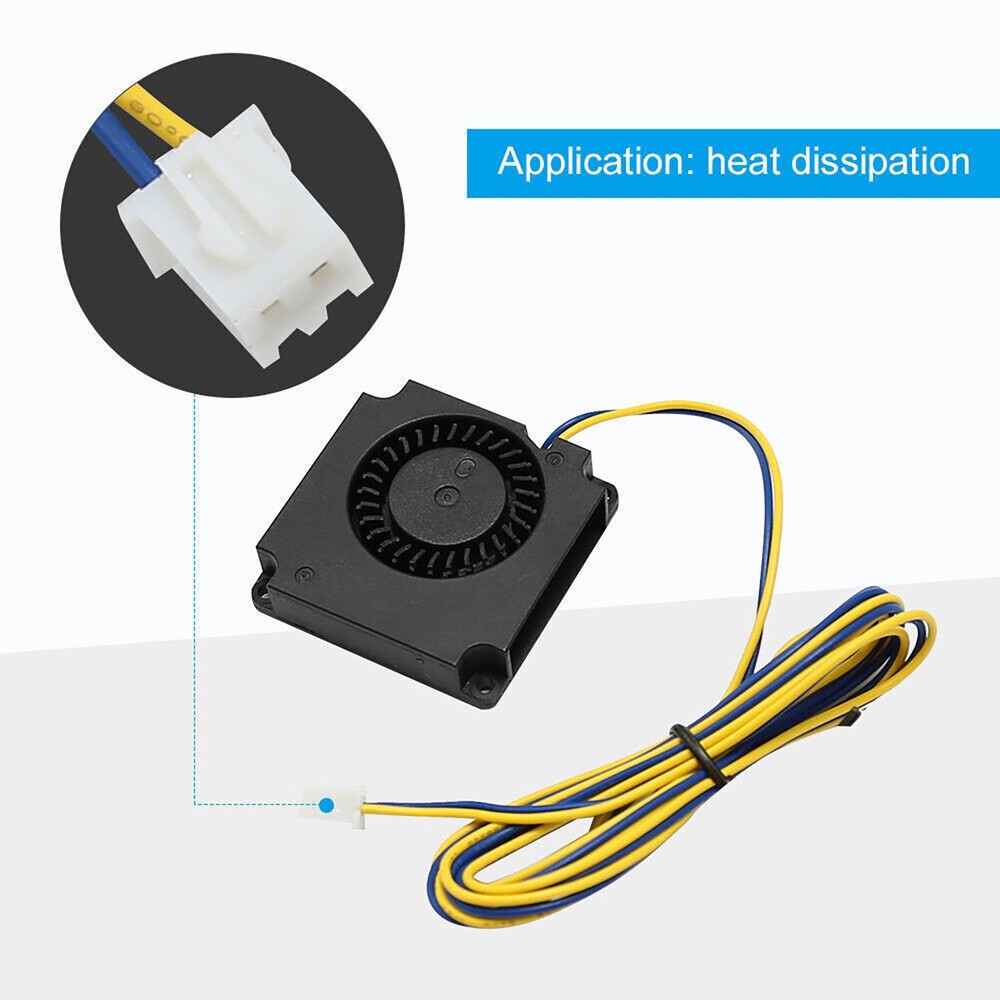 2* Cooling Fans Set For Creality Ender 3/3X/3 Pro Ender-3 V2 3D Printer CPU GPU