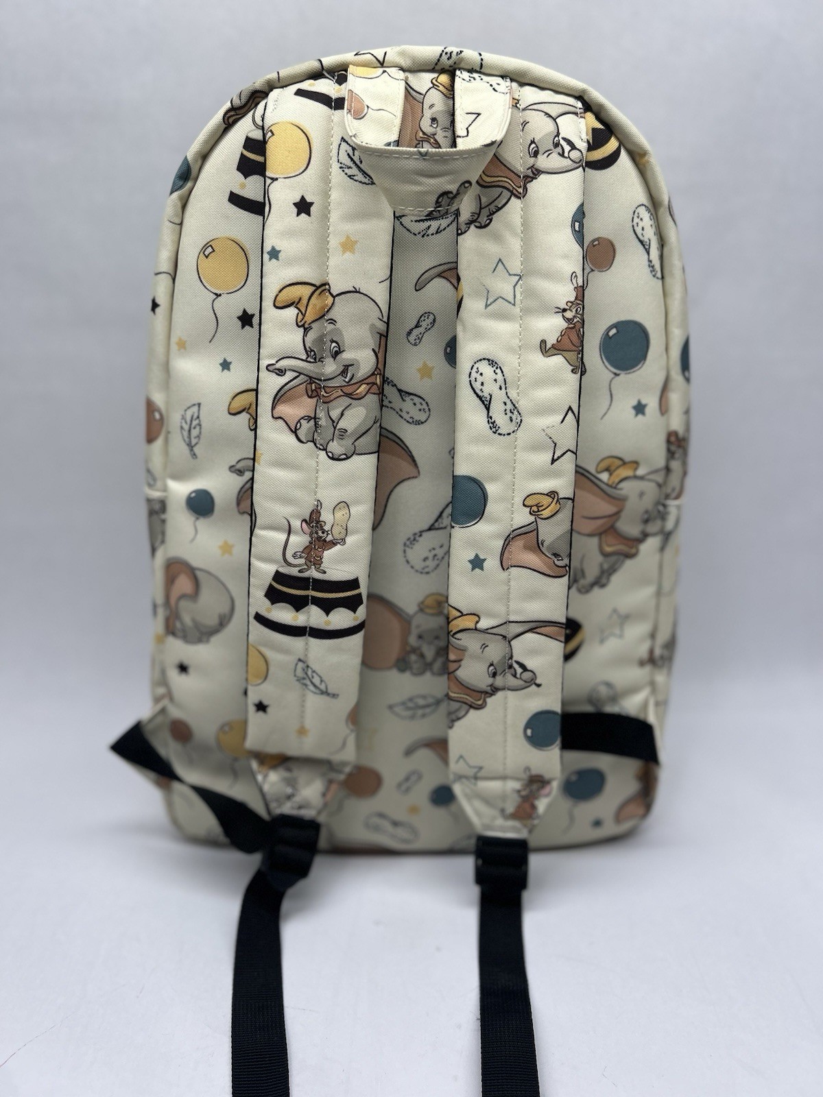 Disney x Loungefly Dumbo White All Over Print Large Backpack Rare See Pics
