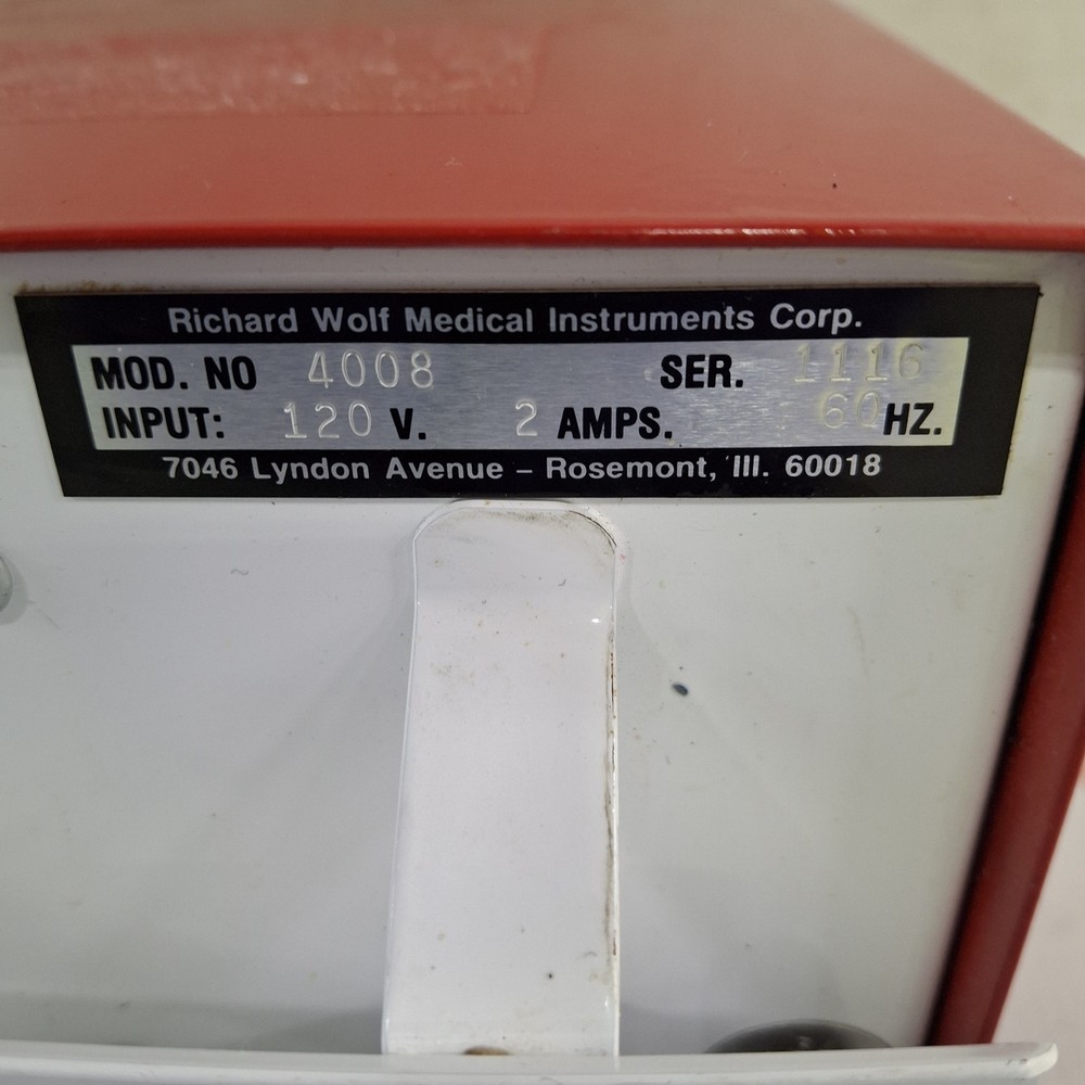 Richard Wolf D-4008-U Fiber Optic Light Projector