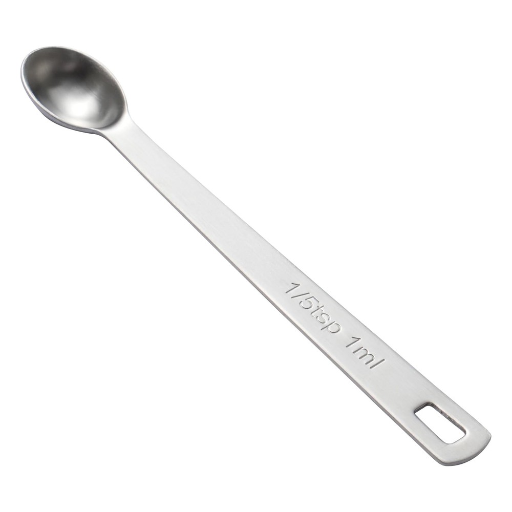BERYLER 1PCS 1/5 Teaspoon1/5tsp, 1ml Single Tiny Measuring Spoon, Small
