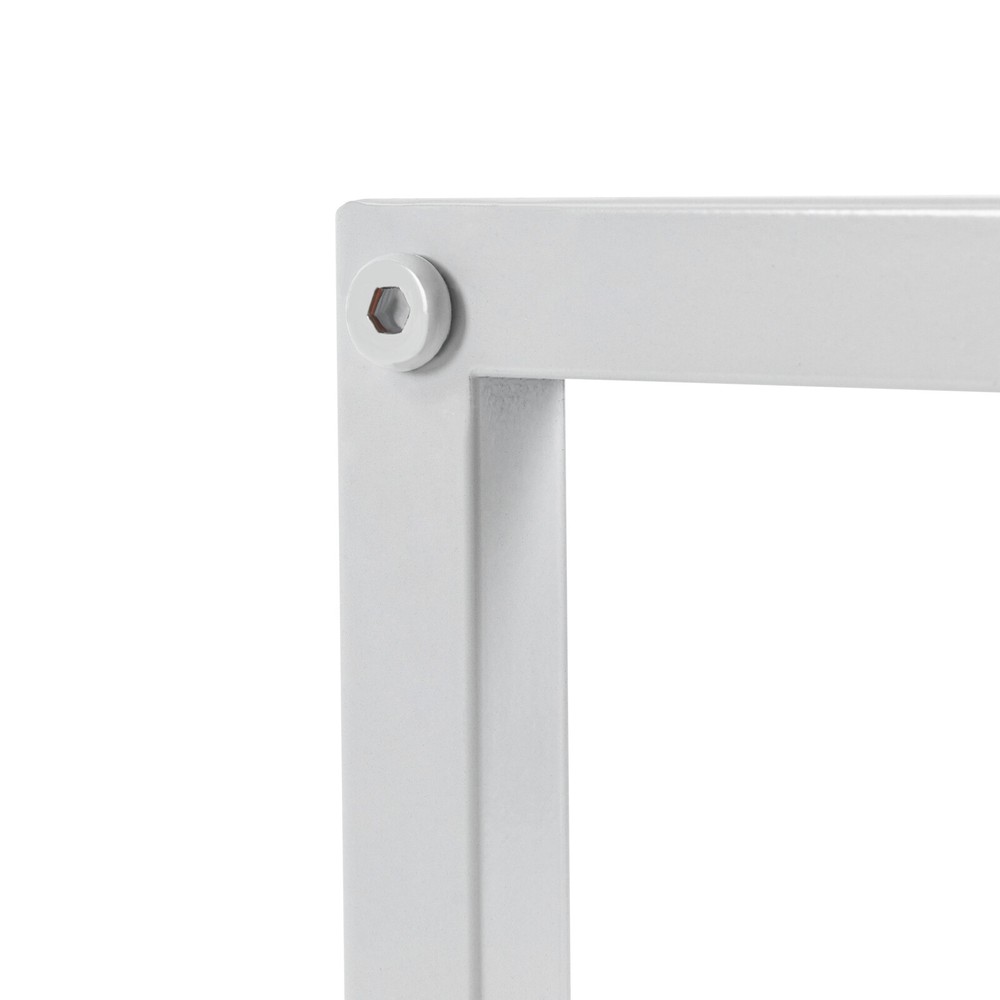 Rolling File Cart With Wheels, 2-Tier Movable Design For Easy Organization