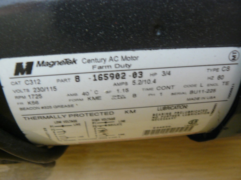 Alcatel 2012A dual stage rotary vane vacuum pump