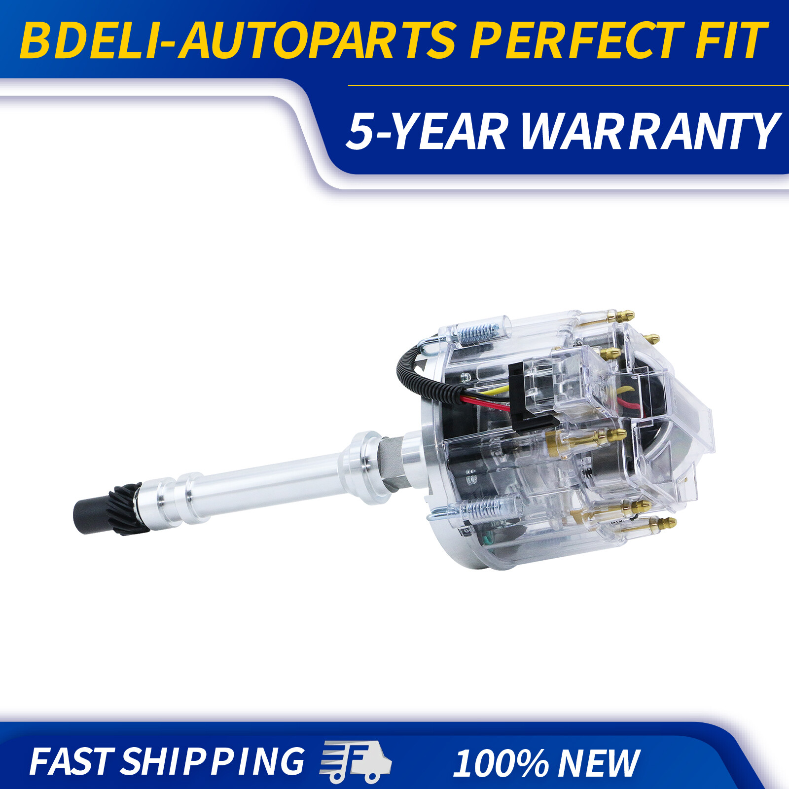 HEI Distributor for CHEVY 283 305 307 327 350 400 396 427 454 SBC BBC