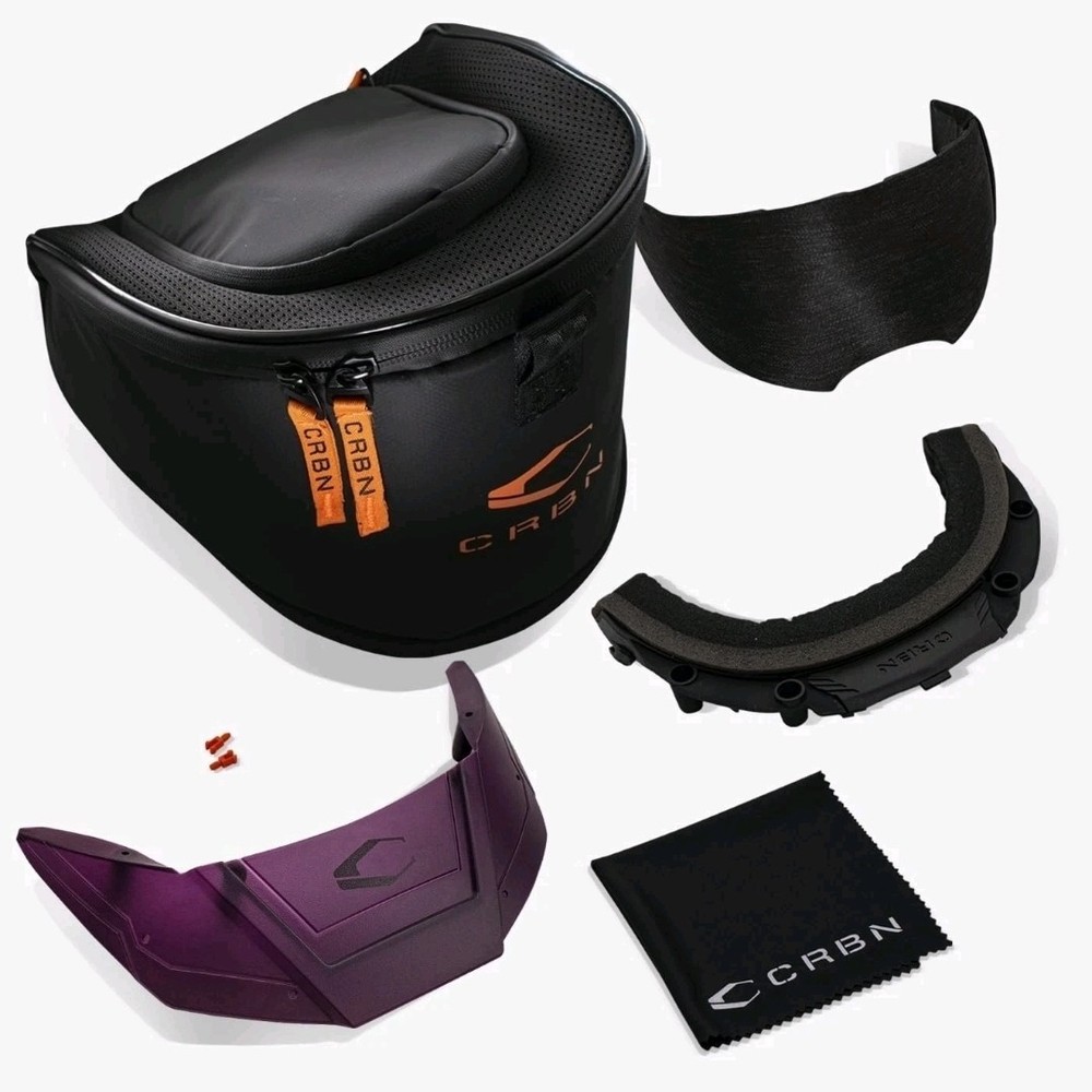CRBN Paintball Zero Pro Goggle Mask Violet More Coverage