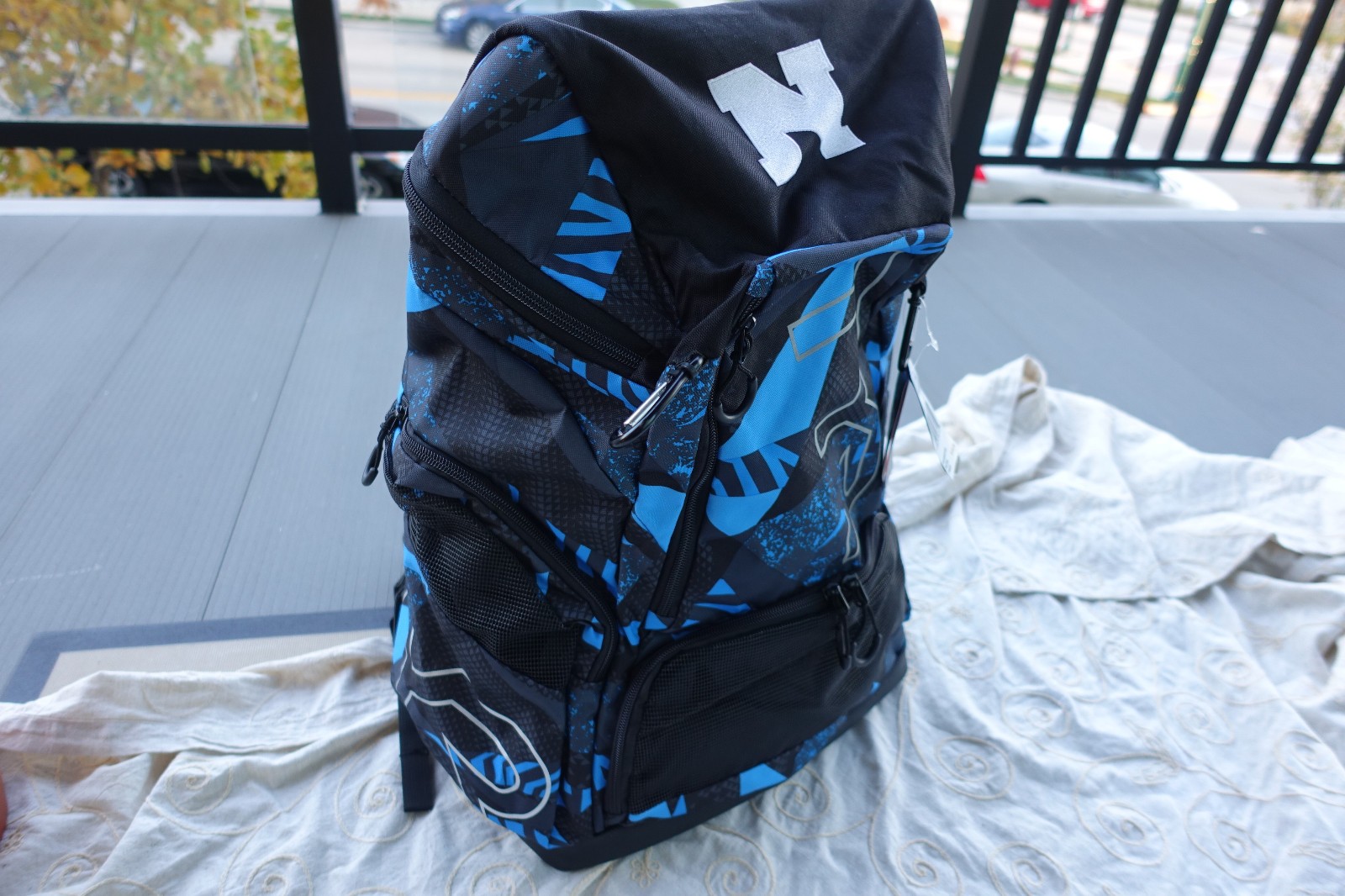 New TYR Alliance 45L Oversized Backpack Gym & Pool Bag - Swimming -Triathlon