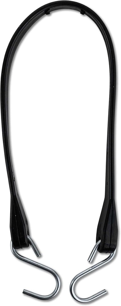 Miloo Rubber Bungee Cords with Hooks – Assorted Lengths EPDM Straps with C