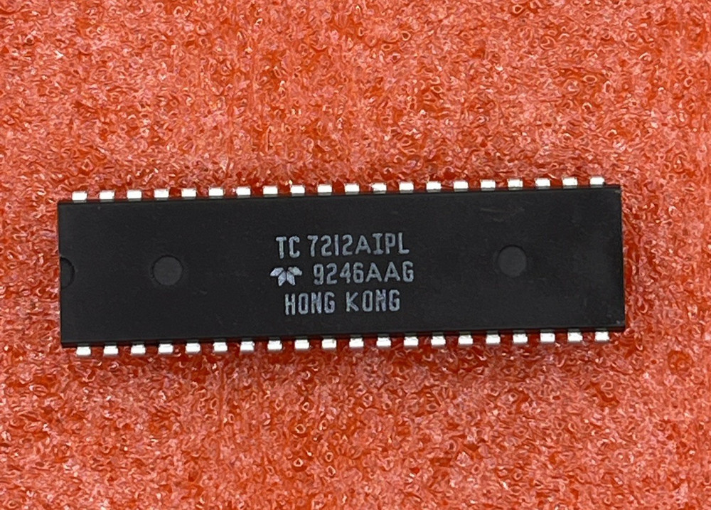 TC7212AIPL TELEDYNE 4-digit LED display driver/decoder 40PDIP