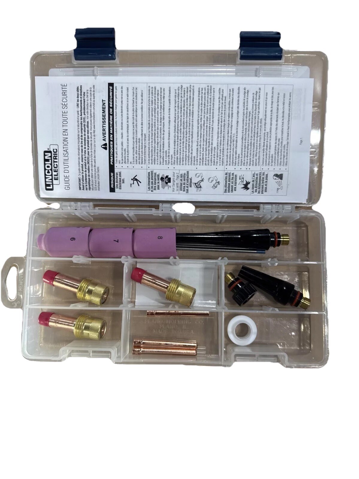 Lincoln Electric KP4760-HD 17/18/26 HEAVY DUTY TORCH PARTS KIT