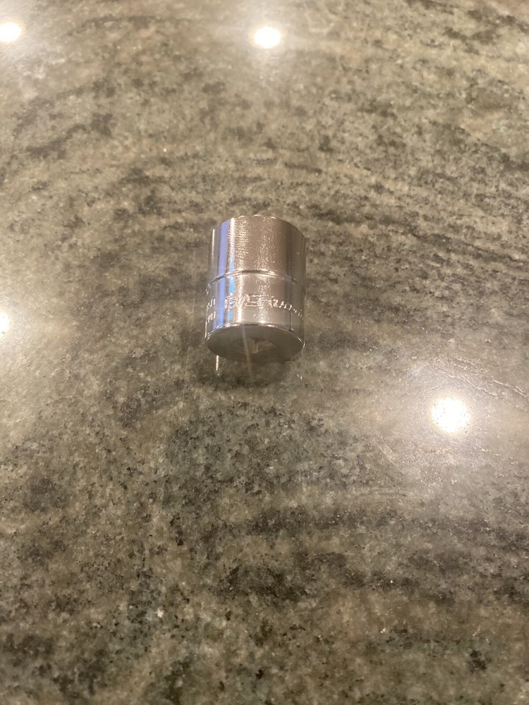 snap on tm20 5/8 6 point 1/4 drive shallow socket