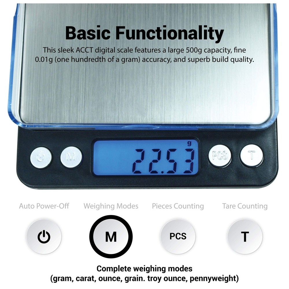 Horizon High Precision, Professional Grade Small, Mini, Pocket Digital Scale ...