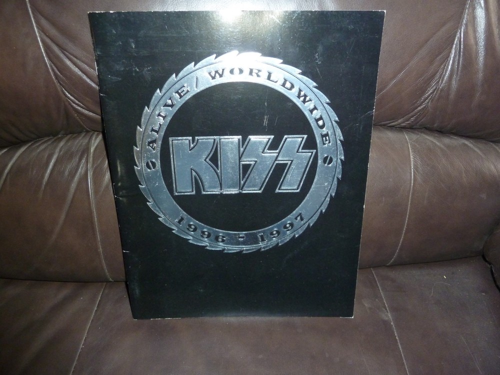 KISS ALIVE WORLDWIDE 1996 1997 TOUR BOOK
