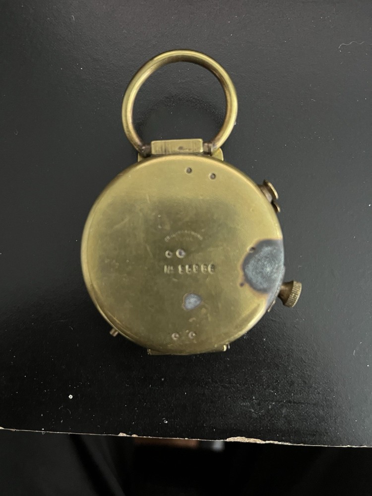 Antique U.S. Engineer Corps Compass And Map Reader Magnifier