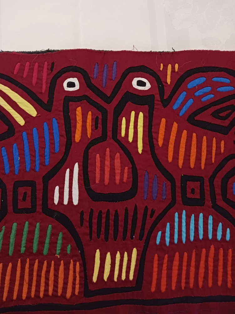 Unframed Mola Panel From Panama