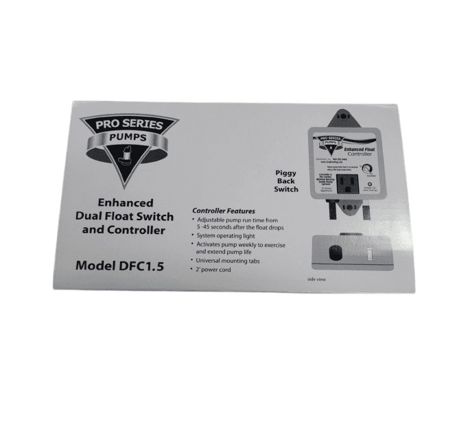 PRO Series Pumps Enhanced Controller W/ Dual Flat Switch