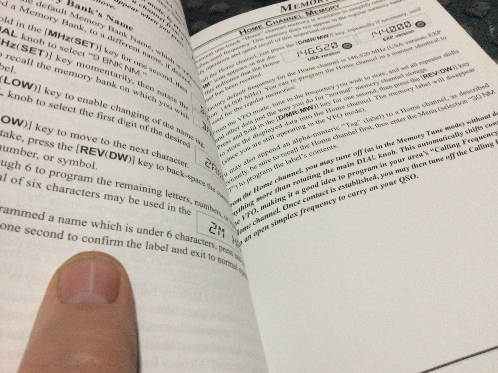 Yaesu FT-1900R Transceiver Instruction Manual Operating Guide