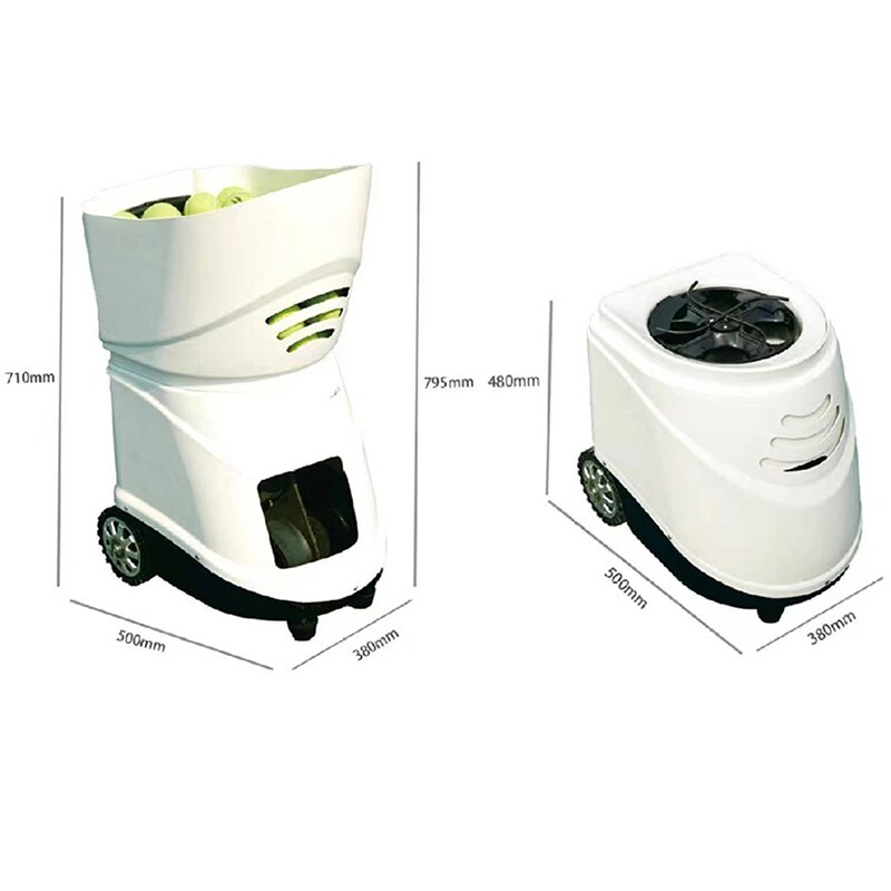 Tennis Automatic Serve Machine Portable Tenni Training Machine APP Control Count