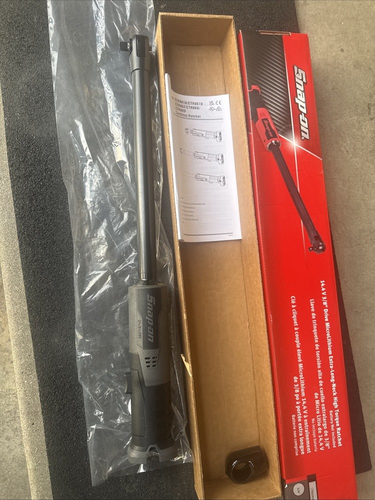 For Snap-on CTR869GMDB 14.4 V 3/8" Drive MicroLithium High-Torque Extra-Long