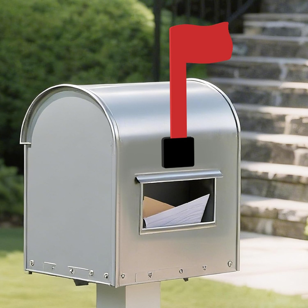 Universal Mailbox Flag Replacement Kit for Post Mount & Wall Mount Mailboxes, Ea