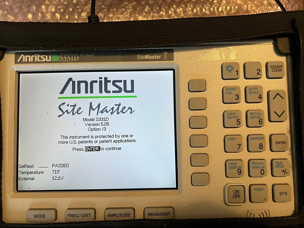 Anritsu S331D Site Master Cable & Antenna Analyzer SiteMaster Opt 3