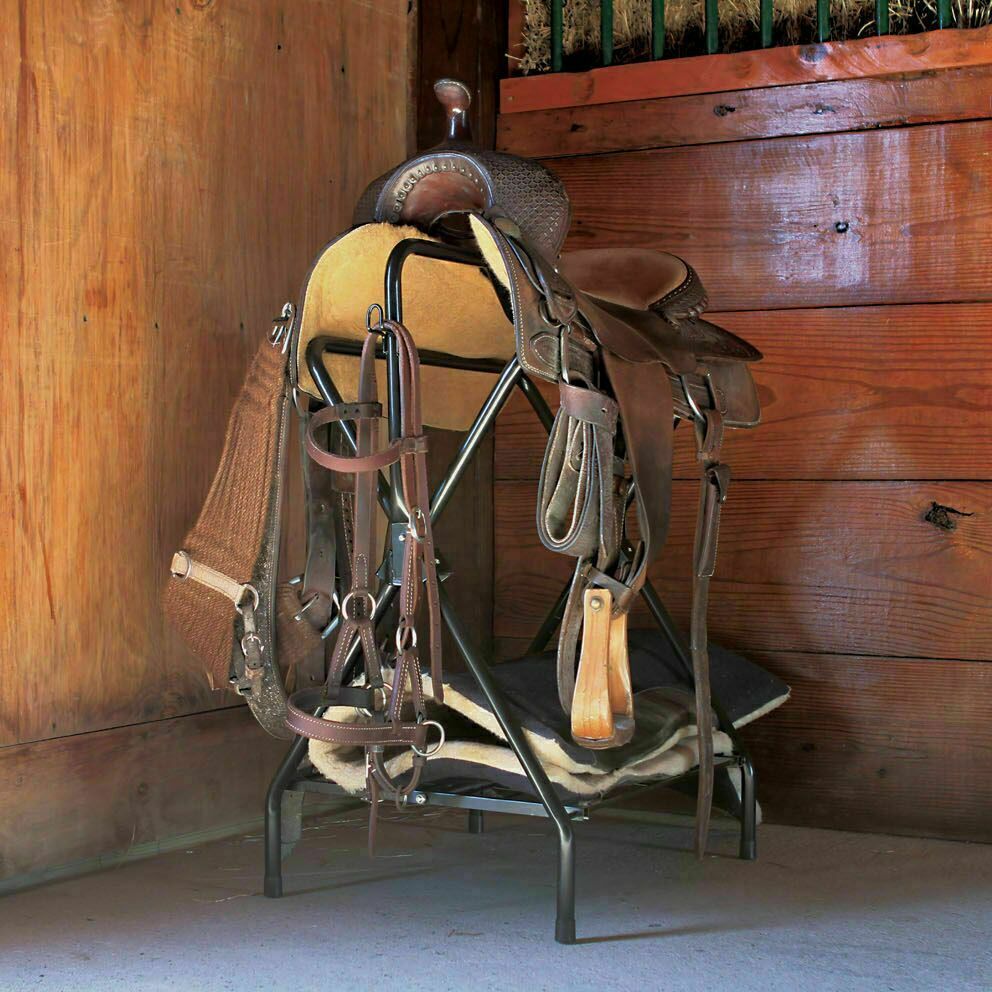 Seny Foldable Saddle Rack W26 x D19 x H33