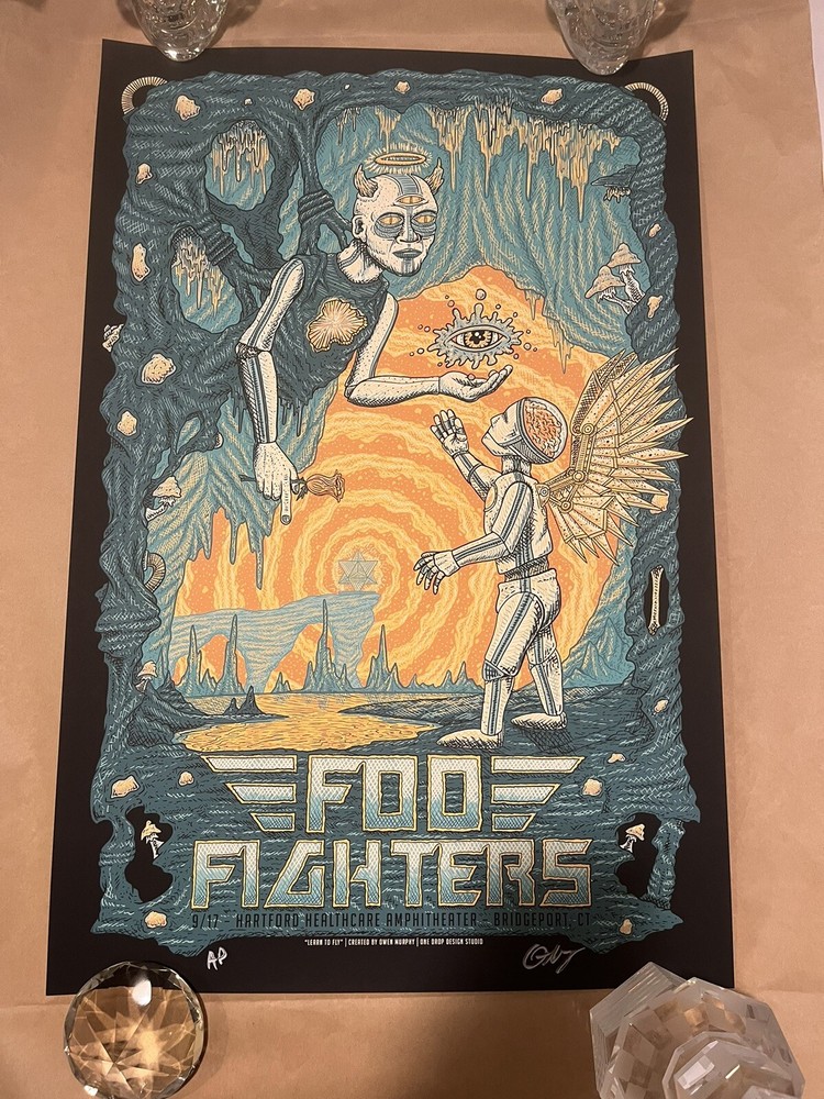FOO FIGHTERS/ 2021/ BRIDGEPORT/ AP poster