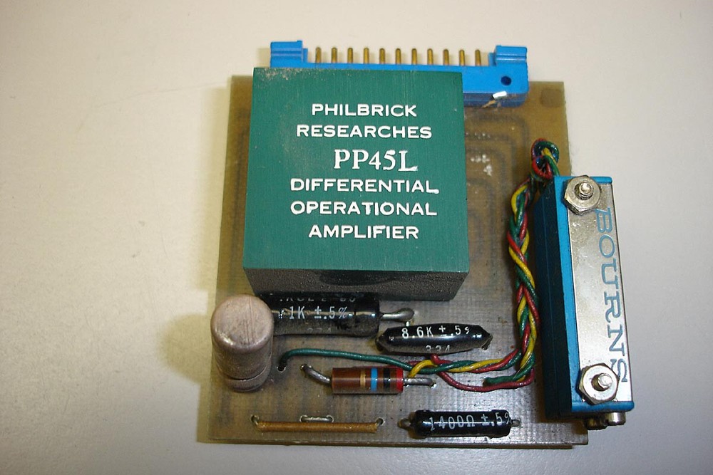 PhilBrick Researches PP45L Solid State Amplifier + Trimpot  / Potentiometer
