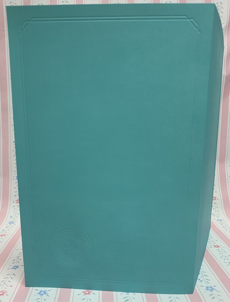 Blank Authentic Tiffany & Co. Diamond Quality Plain Certificate Card