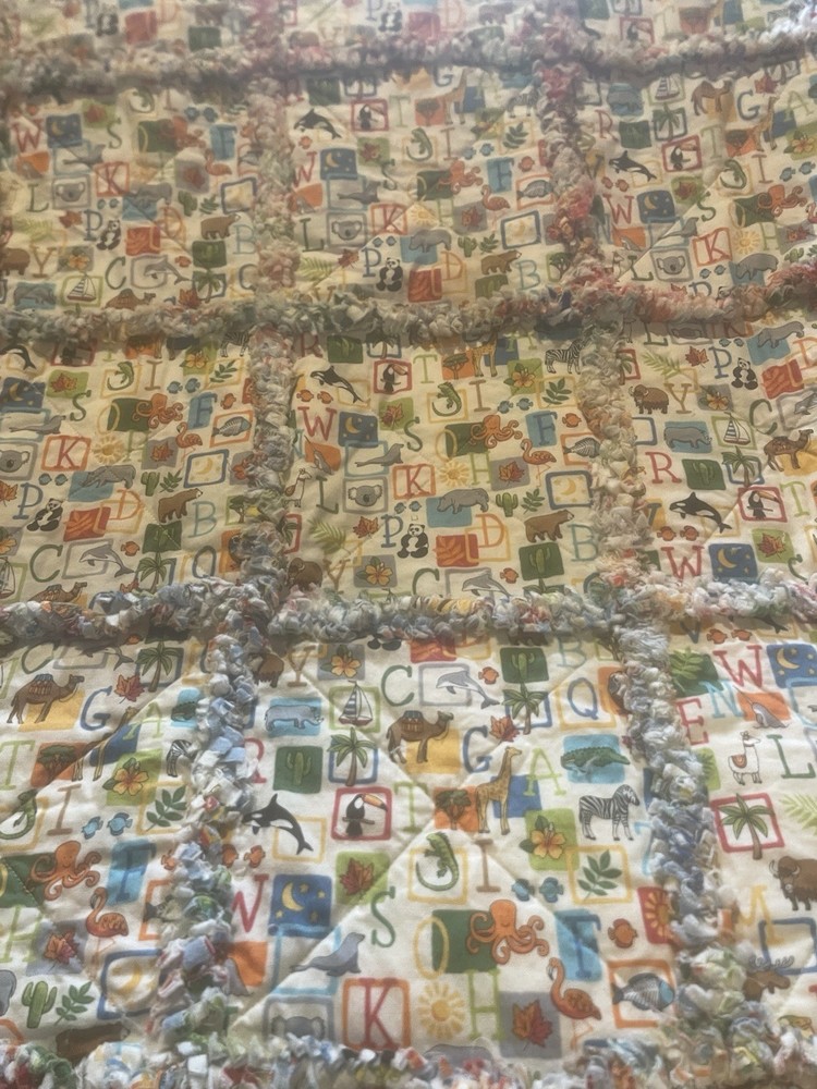 ABC Rag Quilt