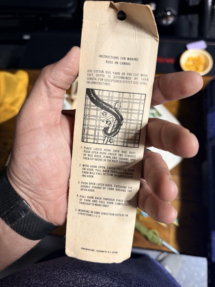 1971 Grant One Needle LOOPER w/Instructions & 3 Pattern Books