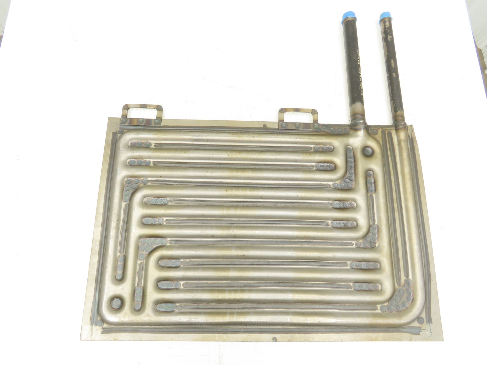 19"x 29" Plate Coil Immersion Heat Exchanger 1"x 3/4" NPT Pipe