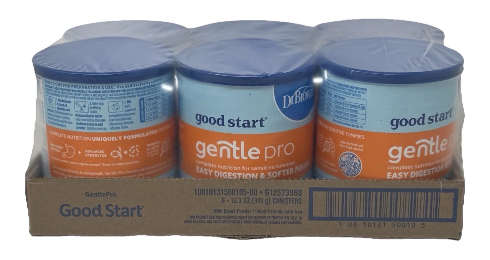 6x Good Start Dr. Brown’s Gentle Pro Baby Powder FACTORY SEALED! Free Shipping:)