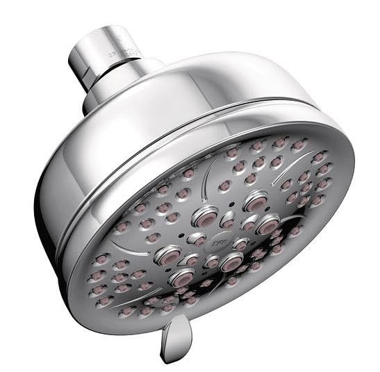 MOEN CFG 48401GR Four Function Wallmount 1.75 gpm Showerhead in Chrome