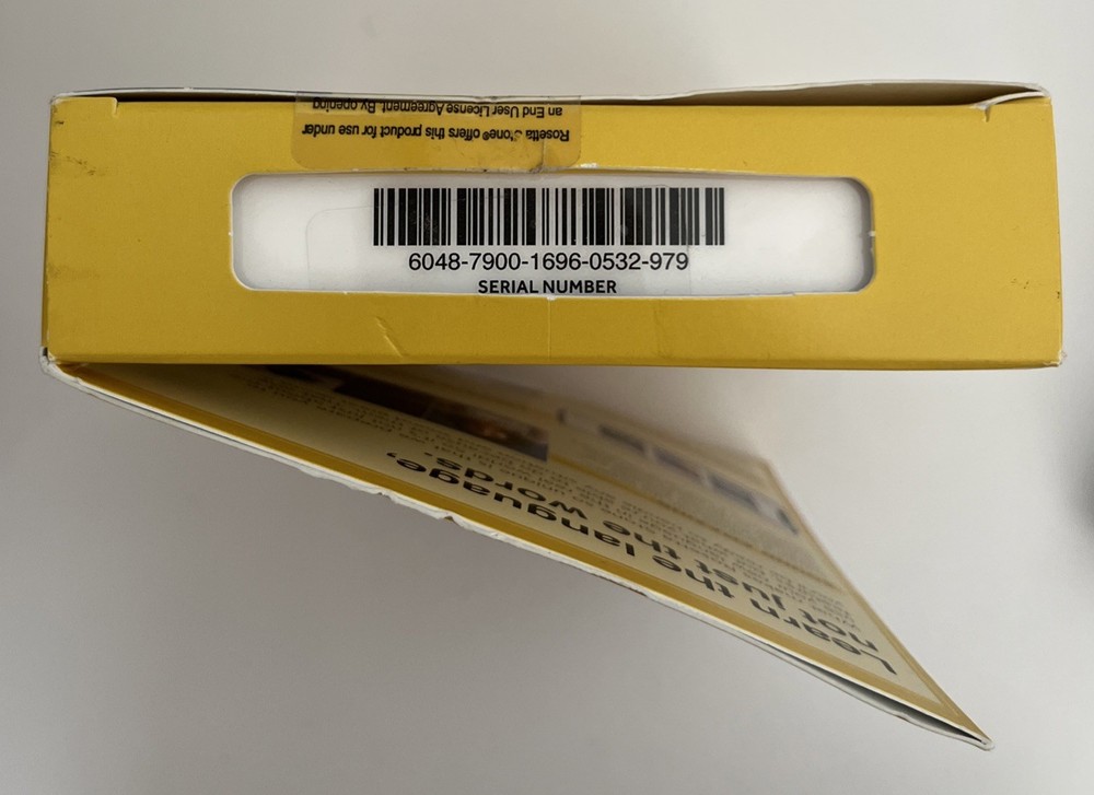 Rosetta Stone Lifetime Learn Chinese Complete Course New Some Box Damage