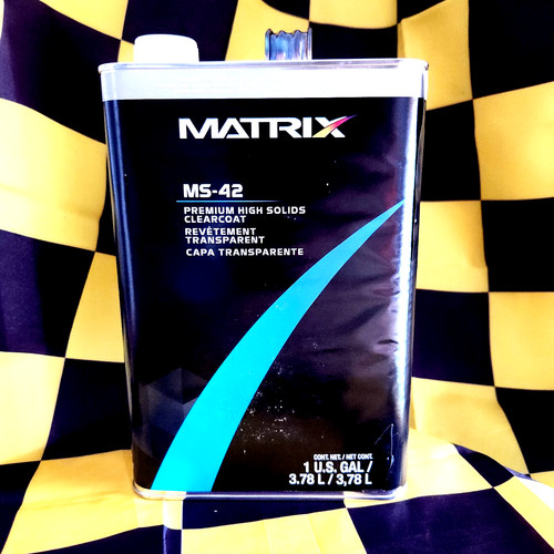 MATRIX OEM MS-42 KIT Premium High Solids Clearcoat INCLUDES 2 Quarts Hardener