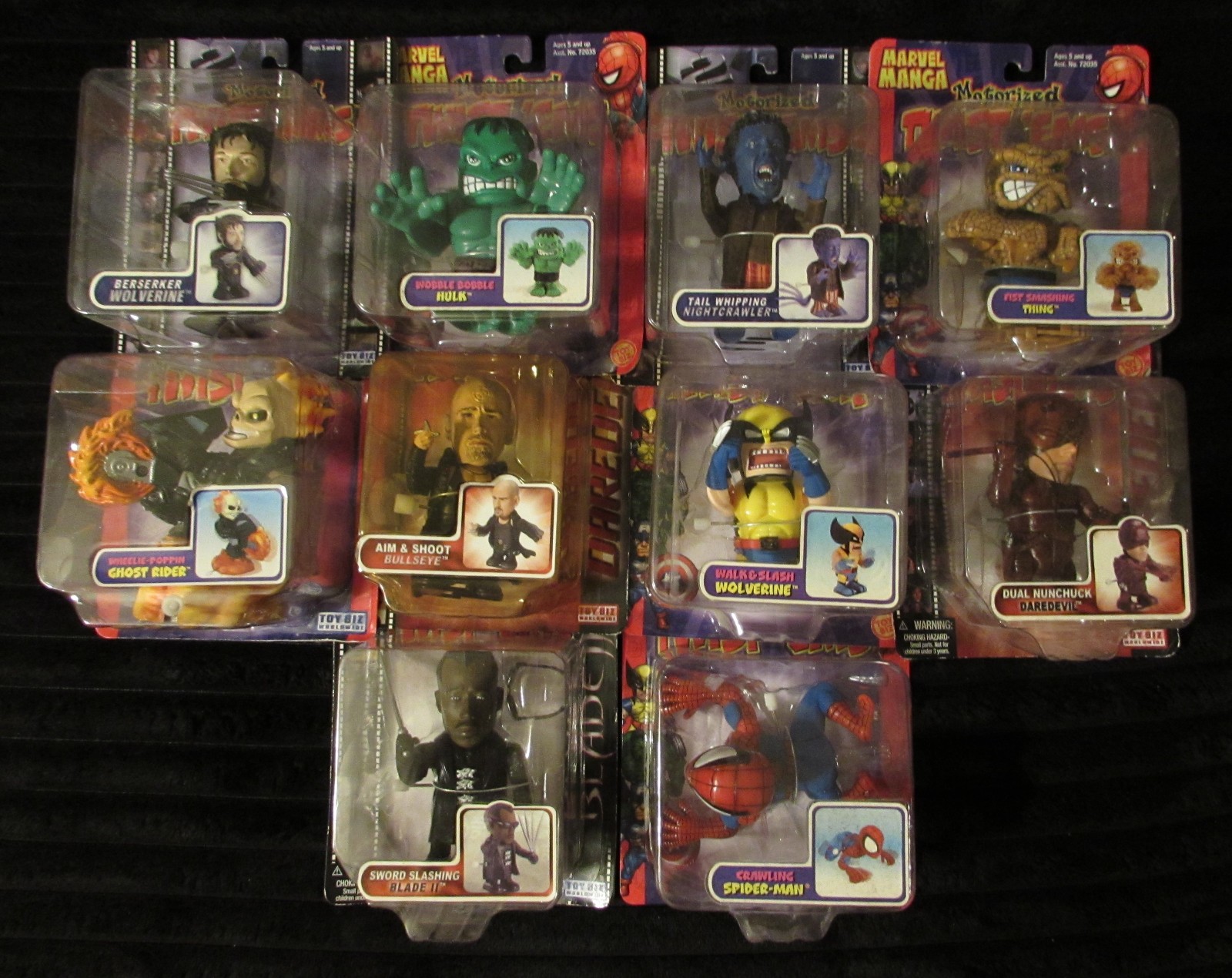 Marvel Motorized Twist 'ems Lot