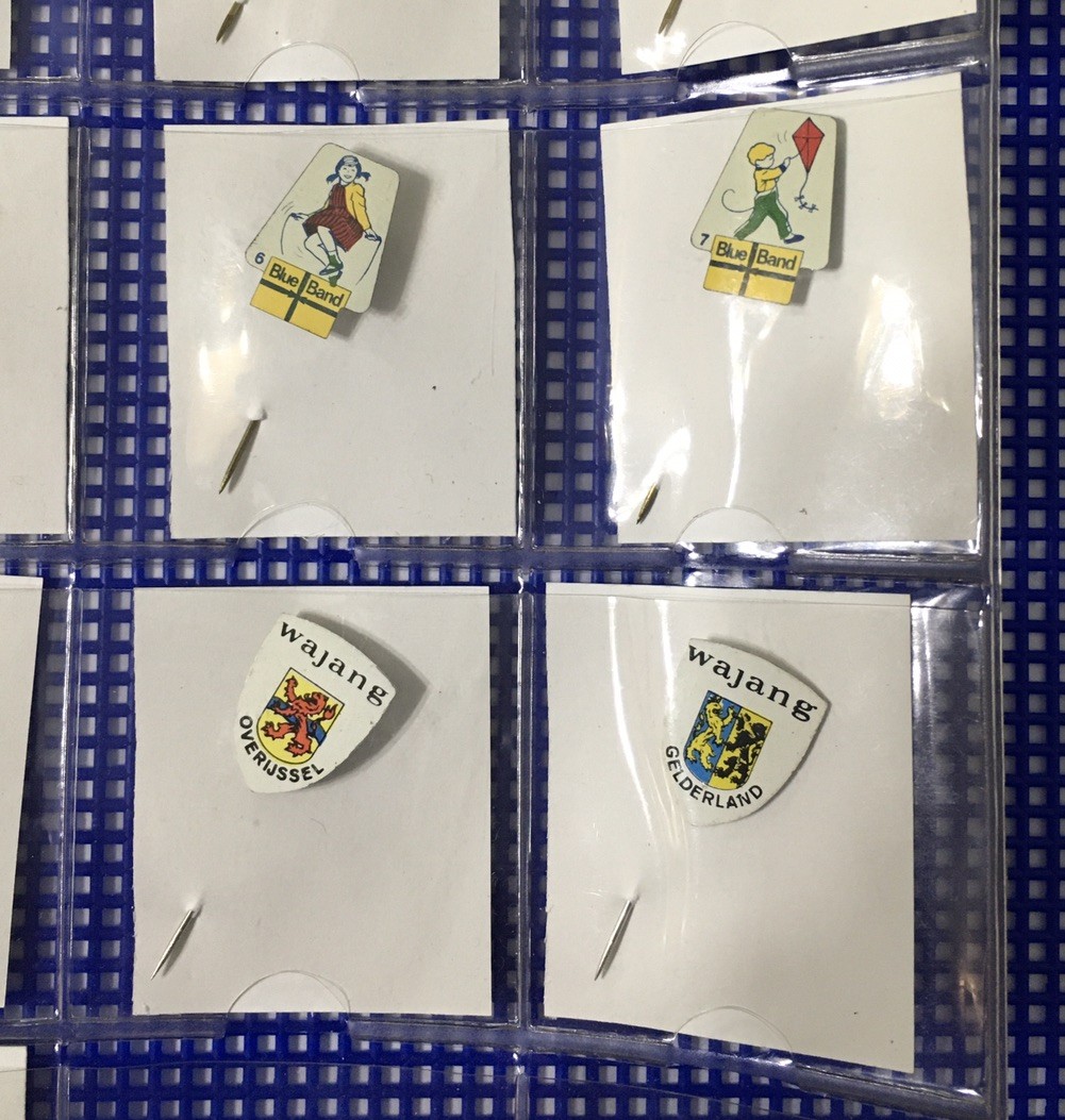 Vintage MARGARINE German Dairy Advertising Logo Lapel Hat Stick Pins Pin Lot