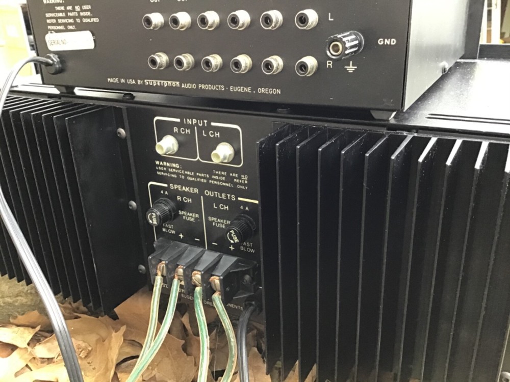 SUPERPHON DM TWO HUNDERD / SUPERPHON REVALATION PRE-AMP