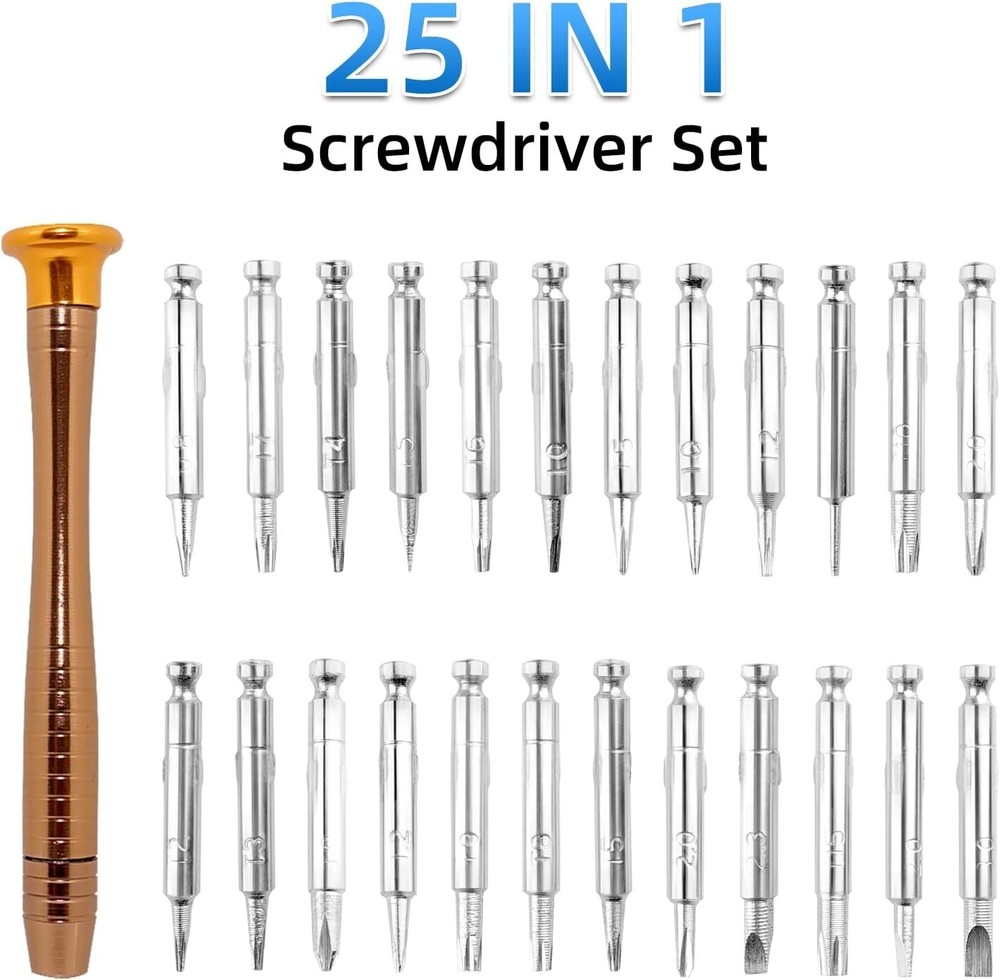 Precision Torx Screwdriver Set - Mini Screwdriver Tool Kit For Glasses Watch