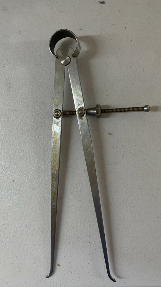LUFKIN 42-10 INSIDE SPRING CALIPERS WITH SOLID NUT, 10"  IN STOCK!!