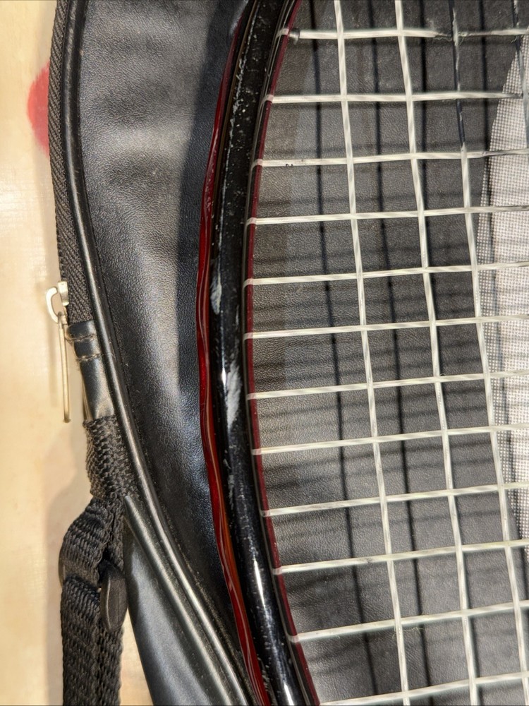 Prince O3 Red Midplus Tennis Racket W/case