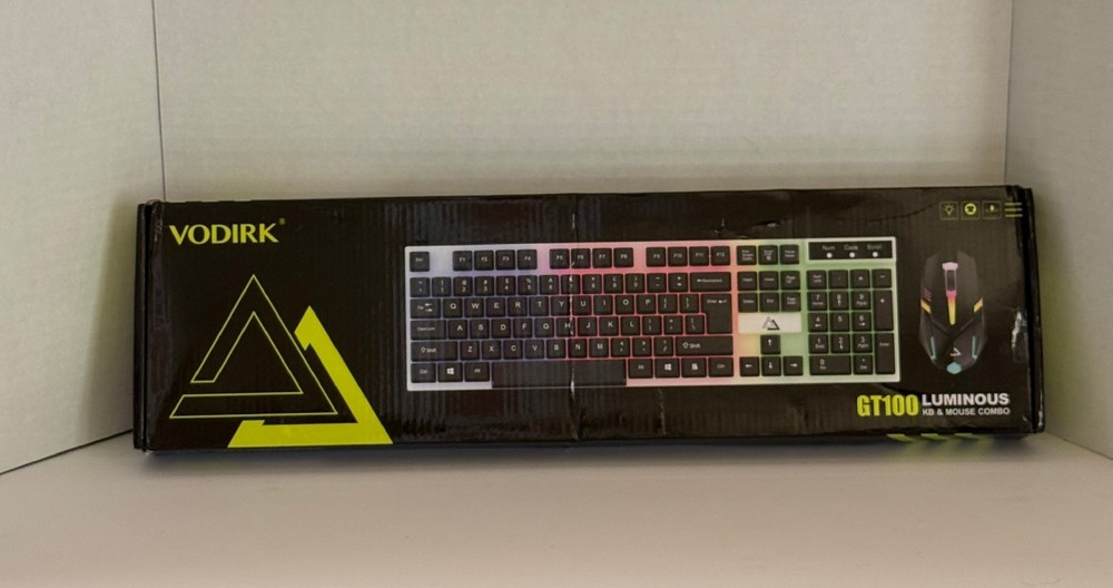Vodirk GT100 LuminouKB & Mouse Combo