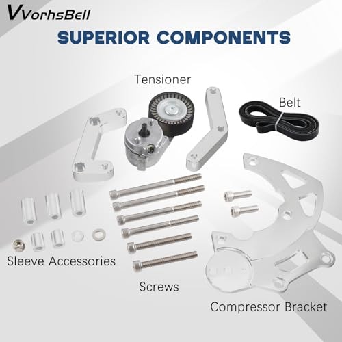 Mount LS Swap R4 AC Compressor Bracket Kit LS Swap R4 AC Compressor Bracket Kit