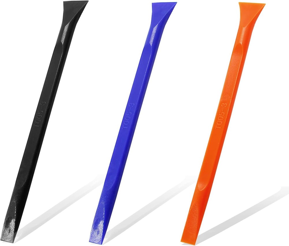 12Pcs Carbon Fiber Scraper Cleaning Tool Non-Scratch Plastic Multi-Purpose Stiff
