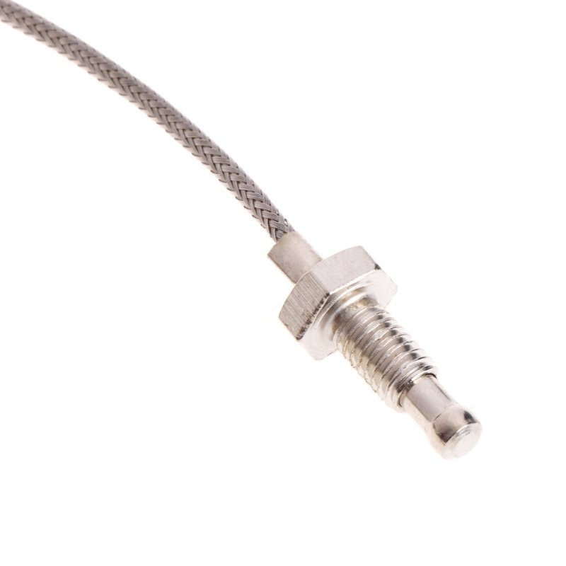 J Type M6 Screw Probe Thermocouple Temperature Sensor with 2M Cable for Industry