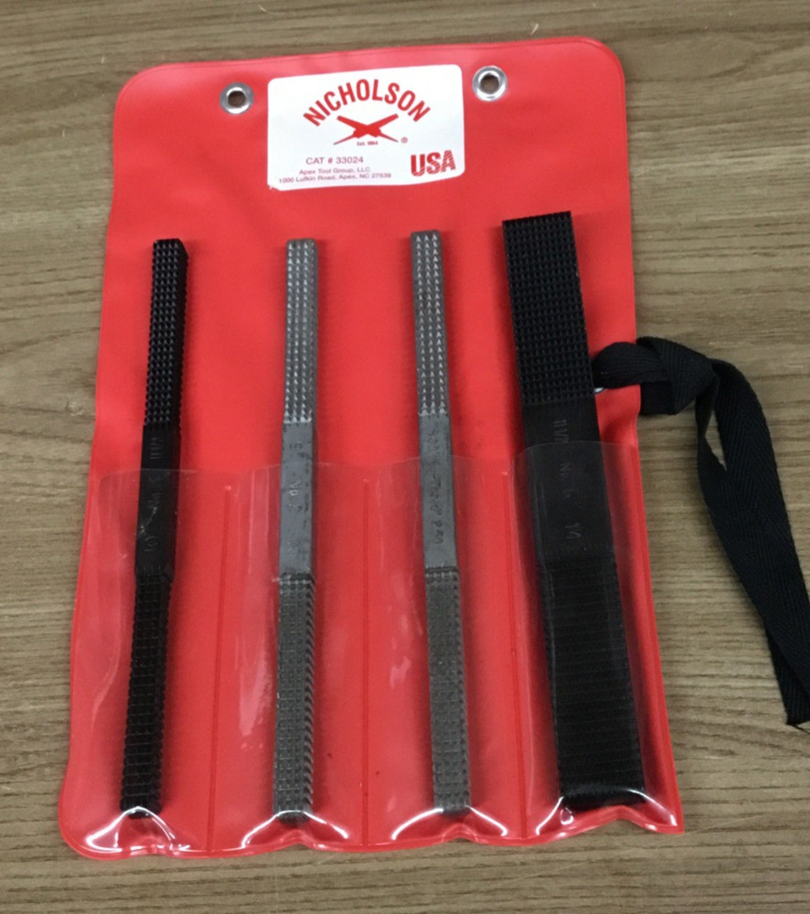 Jawco 4pc Thread Restoring File Set With One Metric File