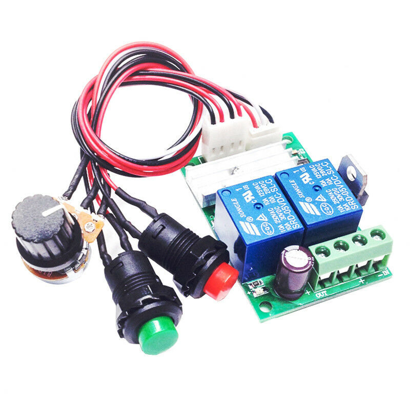DC 6V 9V 12V 24V Motor Speed Controller Forward Stop Backward Reversible Switch
