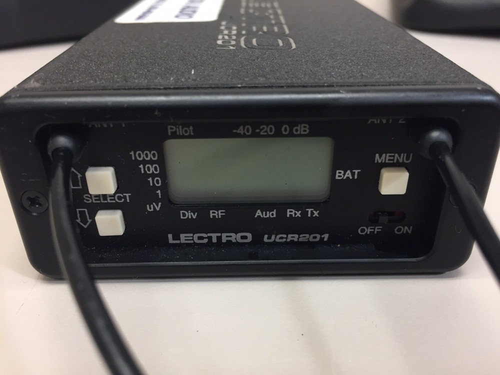 Lectrosonics Wireless Audio Receiver UCR201